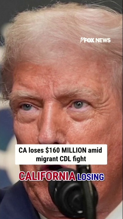 CA loses $160 MILLION amid migrant CDL fight