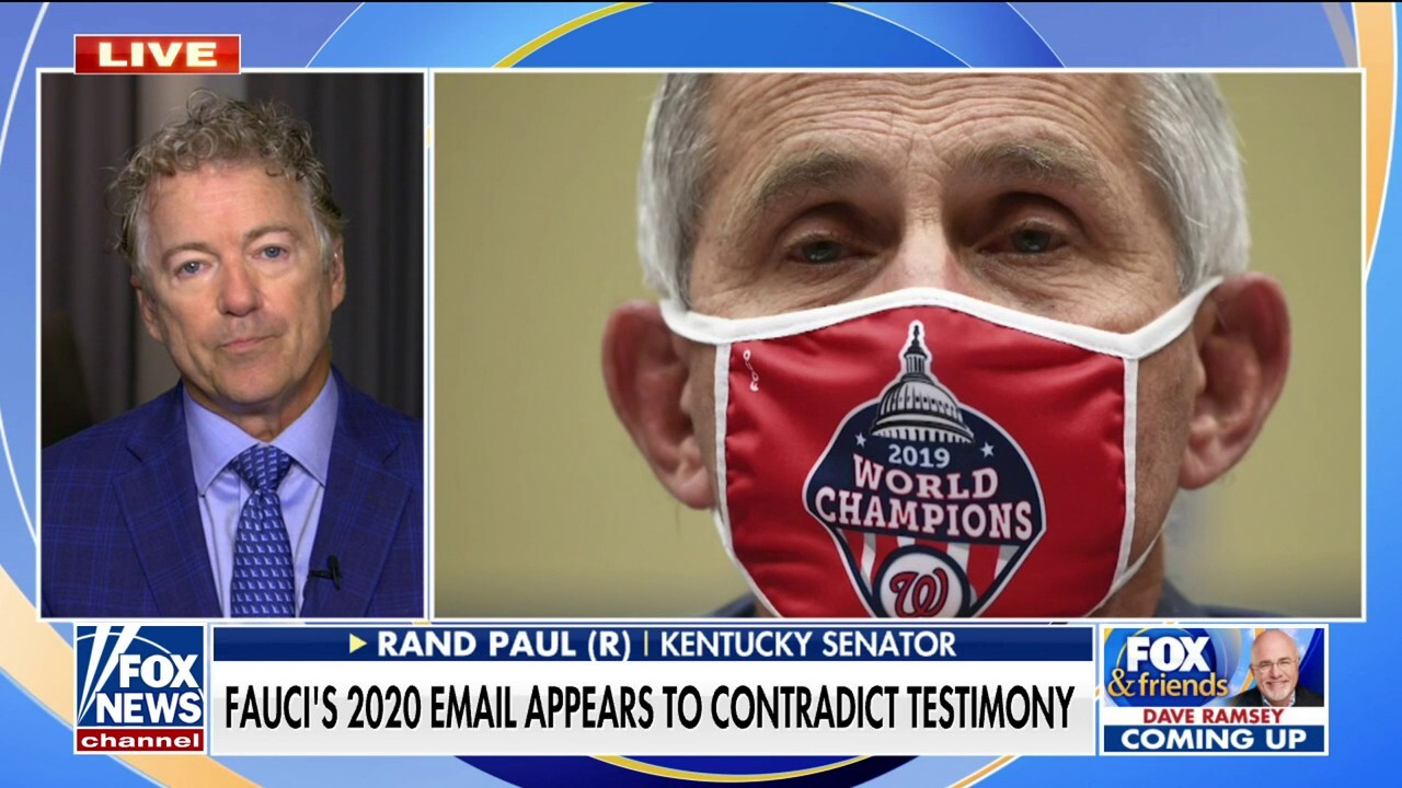 Sen. Rand Paul on potential Dr. Fauci probe: US has never seen a ‘clearer case of perjury’