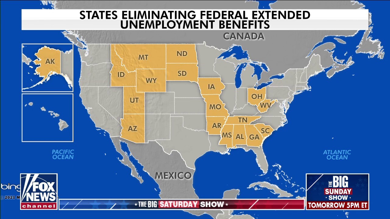 Growing number of states expected to end $300 unemployment benefits