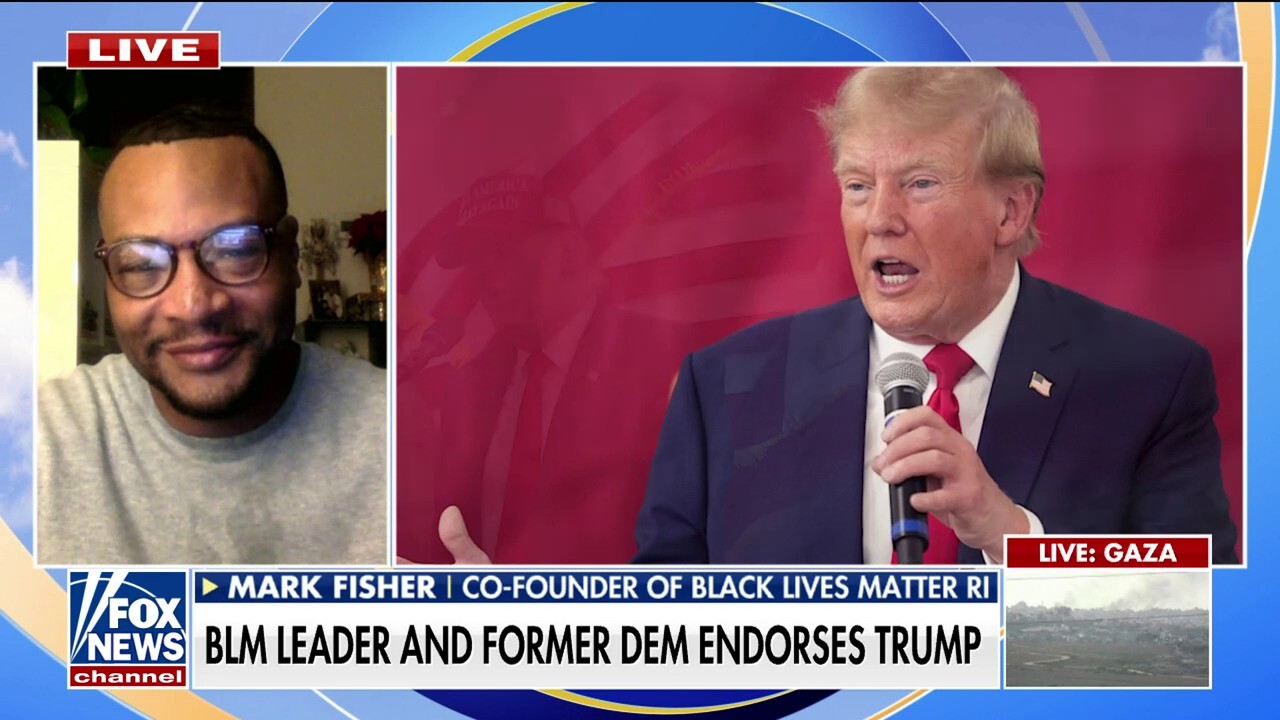 BLM leader endorses Trump as Biden's support among Black voters dwindles