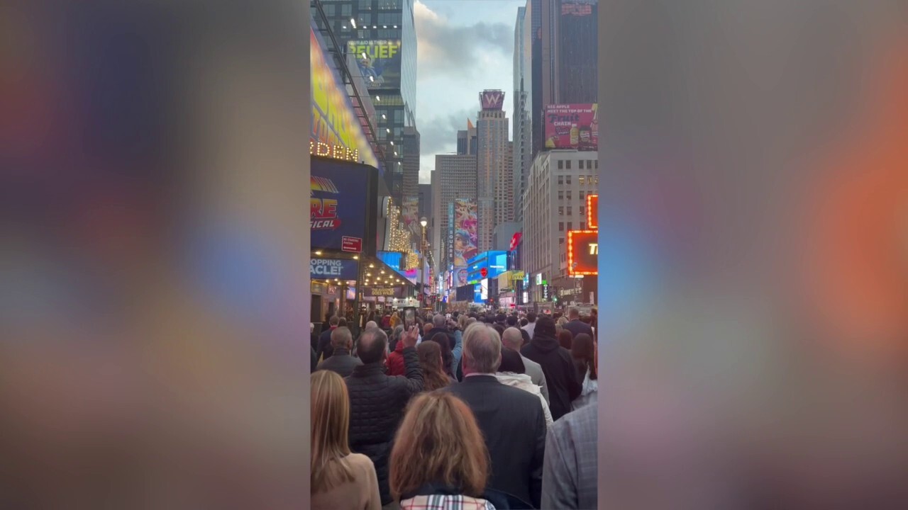  Fox News' Martha MacCallum participates in a Eucharistic Procession in New York City