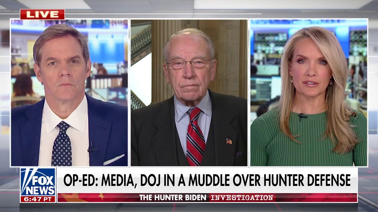 Sen. Grassley 'concerned' by possibility Hunter Biden produced 'blackmail opportunities' for China
