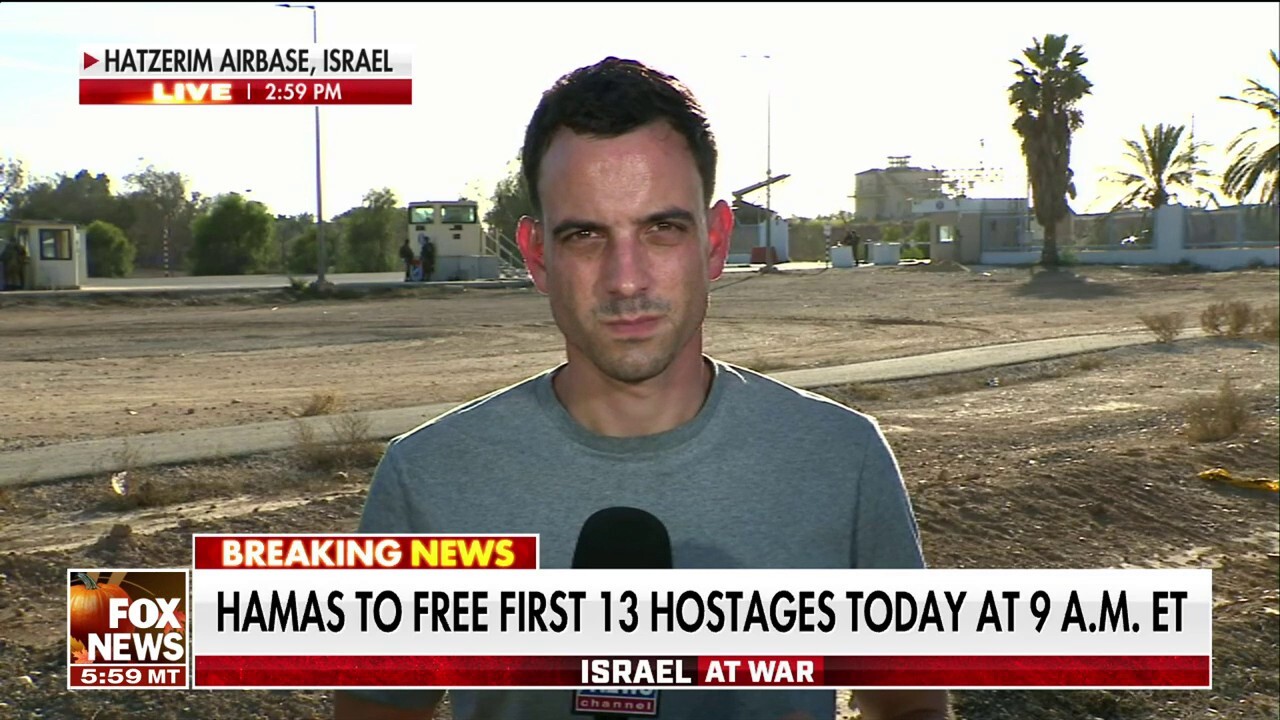 First 13 hostages set to be released as temporary Israel Hamas cease fire is in effect