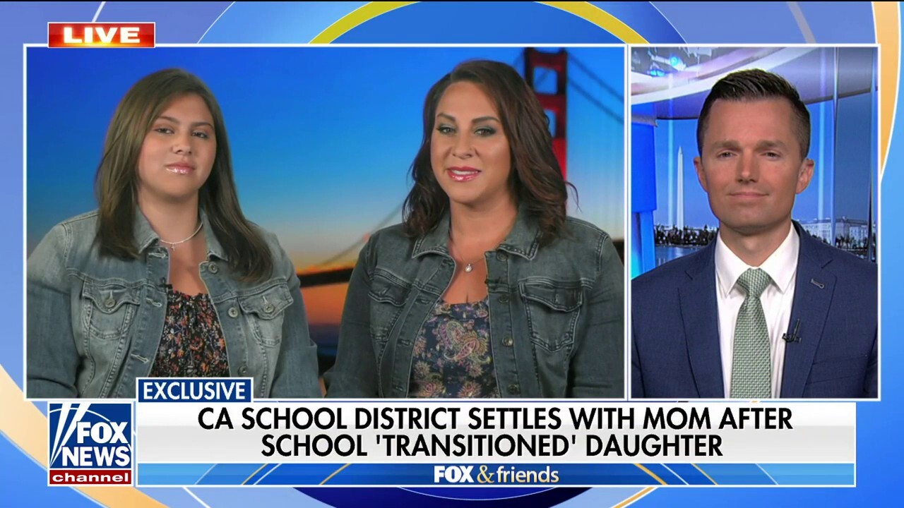 California mom wins settlement after school 'socially transitioned' her daughter