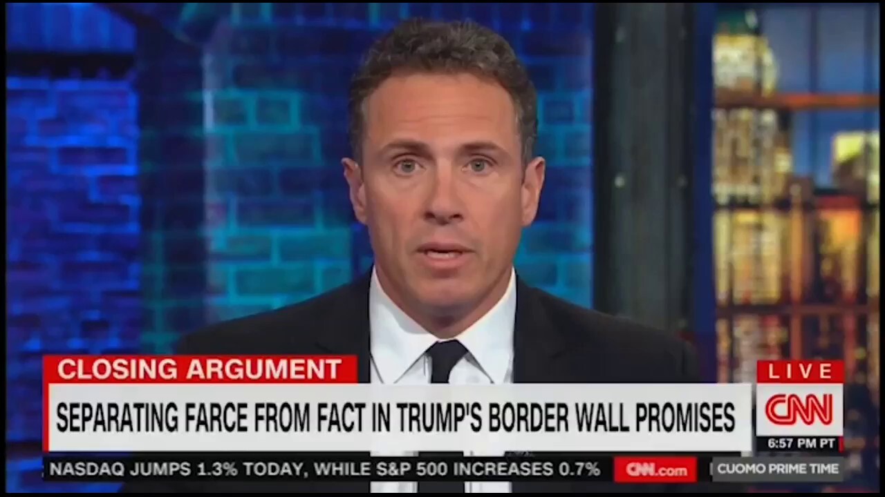 Montage: Liberal media says Trump border wall is a symbol of 'hate' and 'racism'