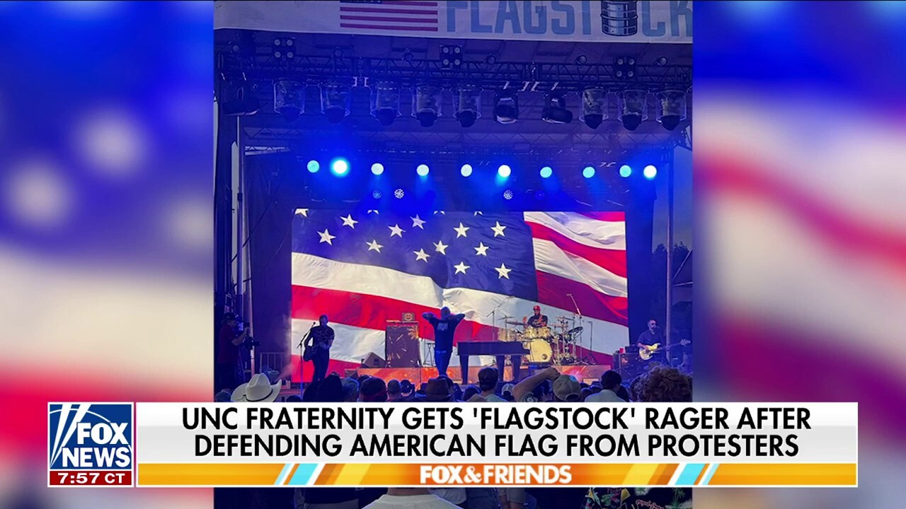 UNC fraternity gets rewarded with 'Flagstock' rager after defending American flag