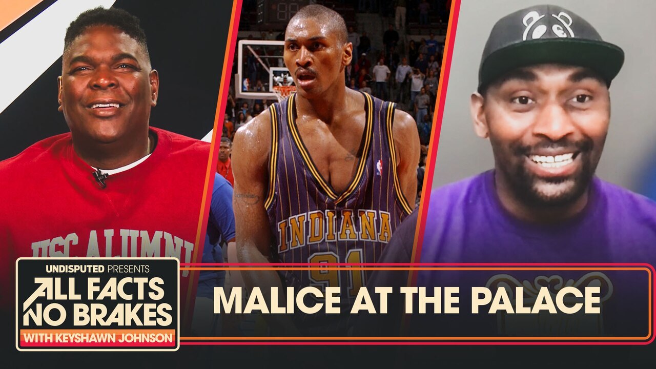 Metta World Peace revisits the 'Malice At The Palace' Pacers vs. Pistons Brawl | All Facts No Brakes
