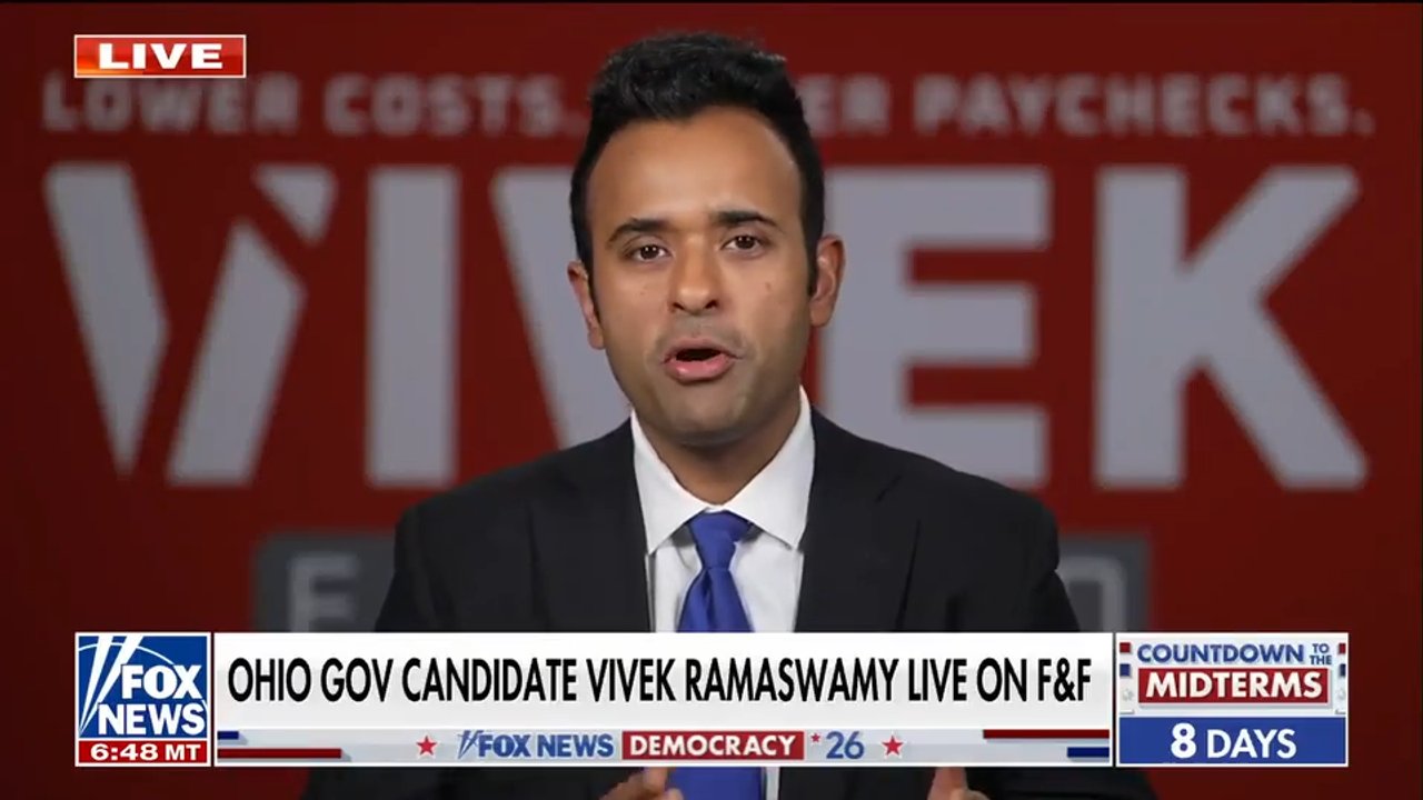 I want other states to 'look up to Ohio': Vivek Ramaswamy