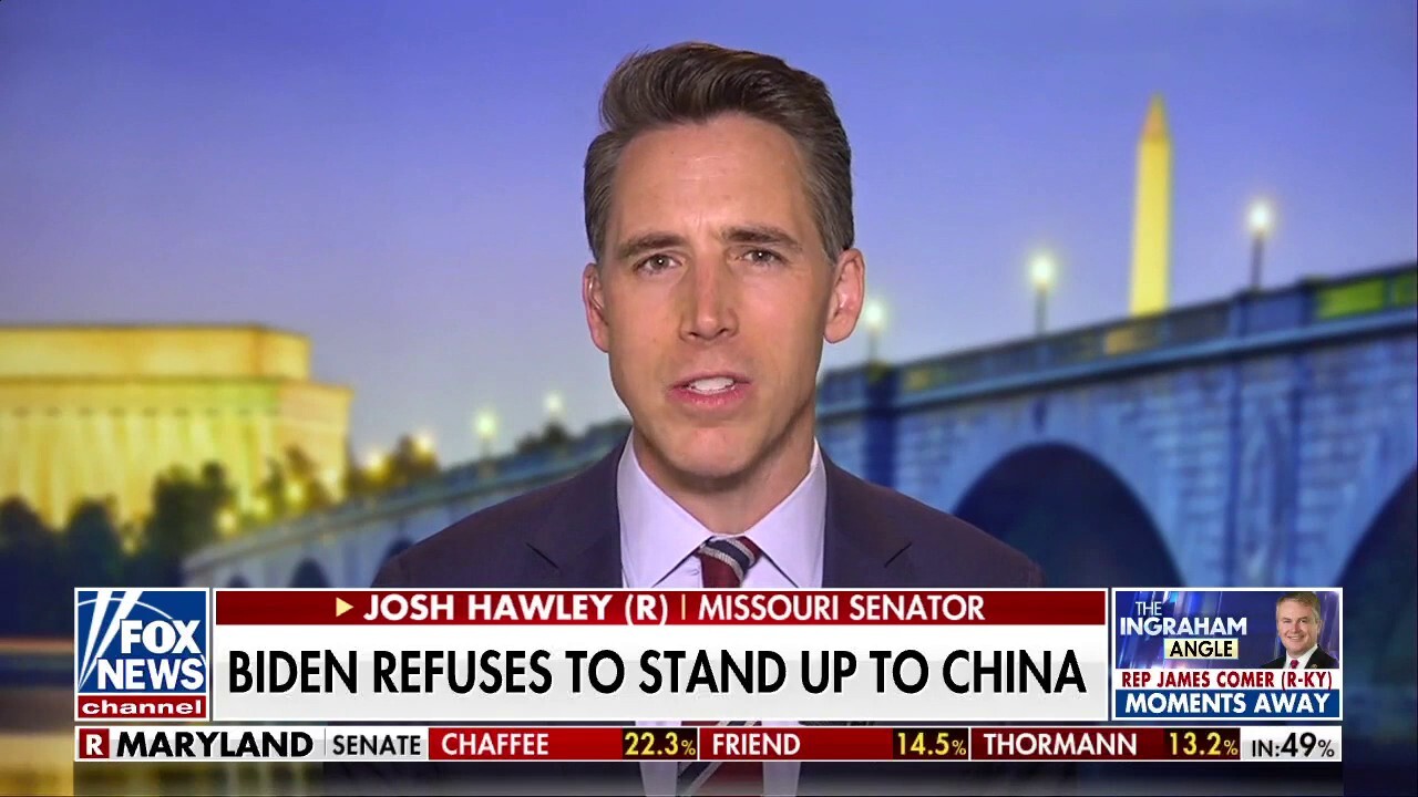 Josh Hawley: If you want to become dependent on China, Biden’s your guy