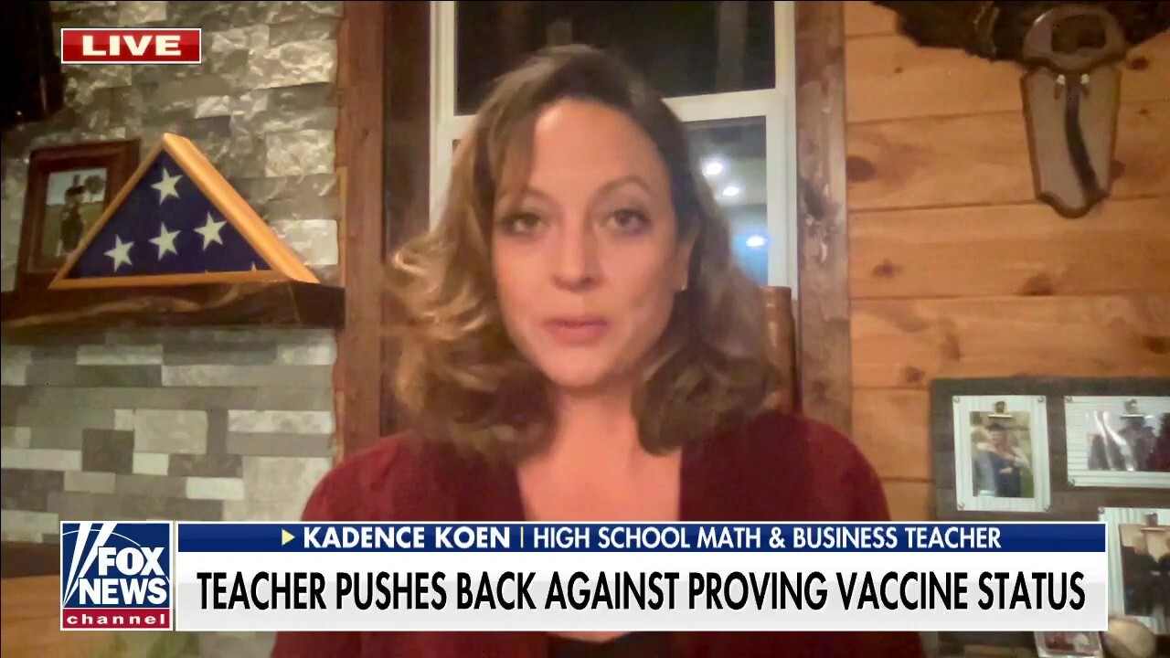 Vaccinated Illinois teacher stands up against proving vaccination status: 'Keep fighting for your kids'