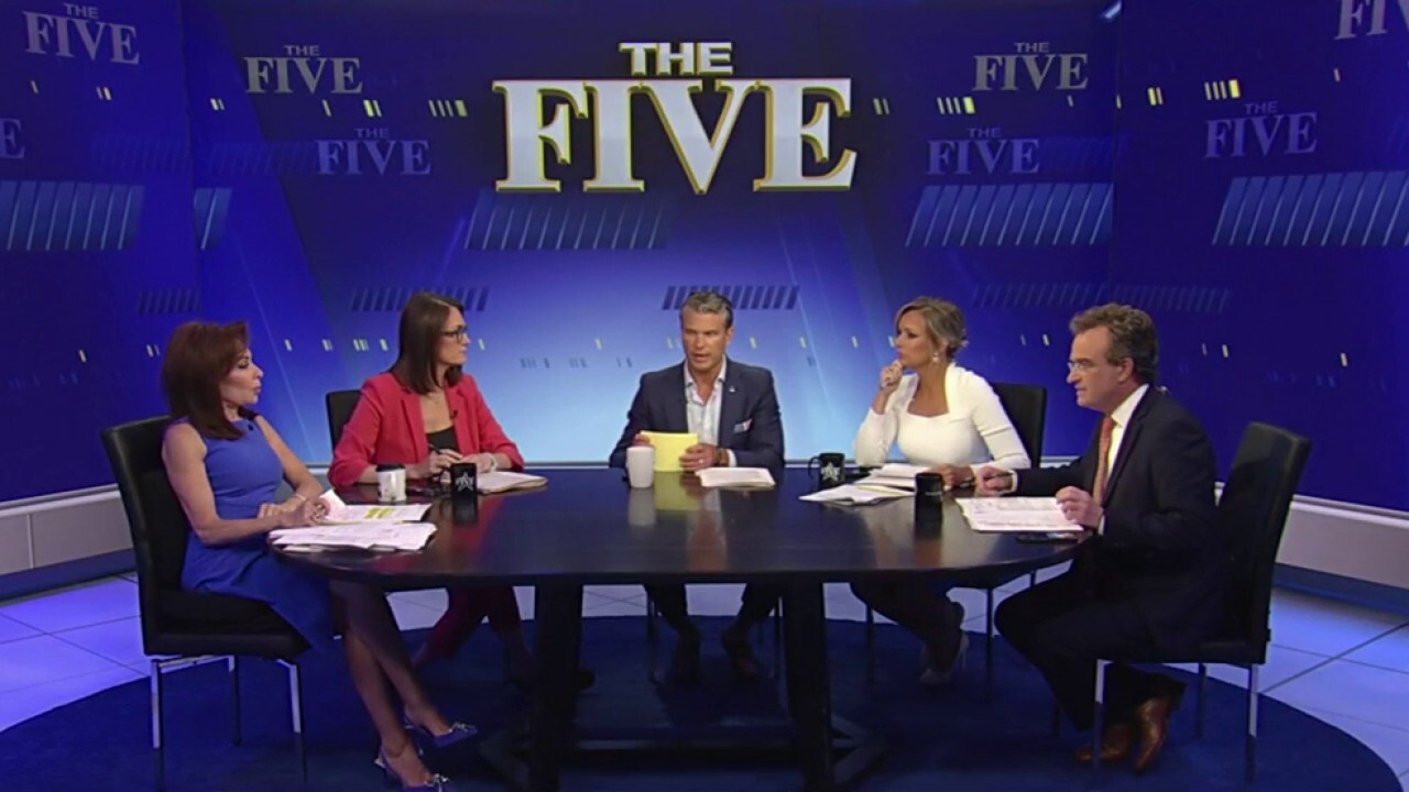 'The Five' co-hosts react to the media trashing former President Trump's message of unity in his Republican National Convention speech. 