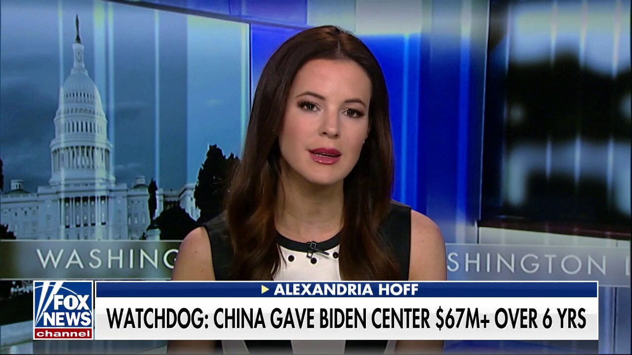 China gave Biden Center $67 million: Watchdog 