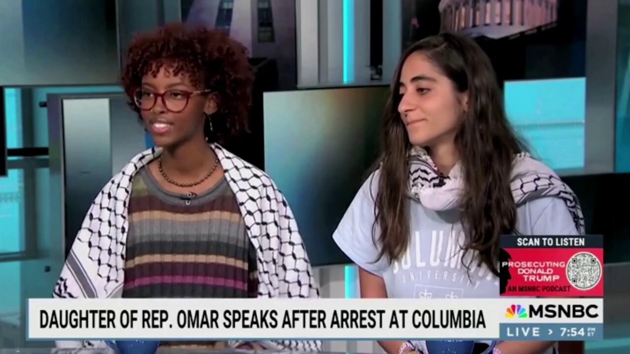 Дъщерята на Омар осъжда „лицемерието“, казва, че анти-израелските студенти са „100% насочени“ след отстраняване и арест