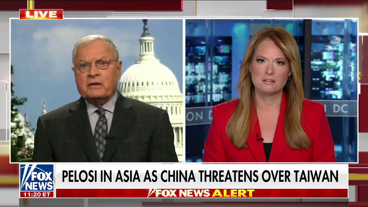 Lt. Gen. Kellogg urges Pelosi Taiwan visit: 'Everybody's looking at us right now'