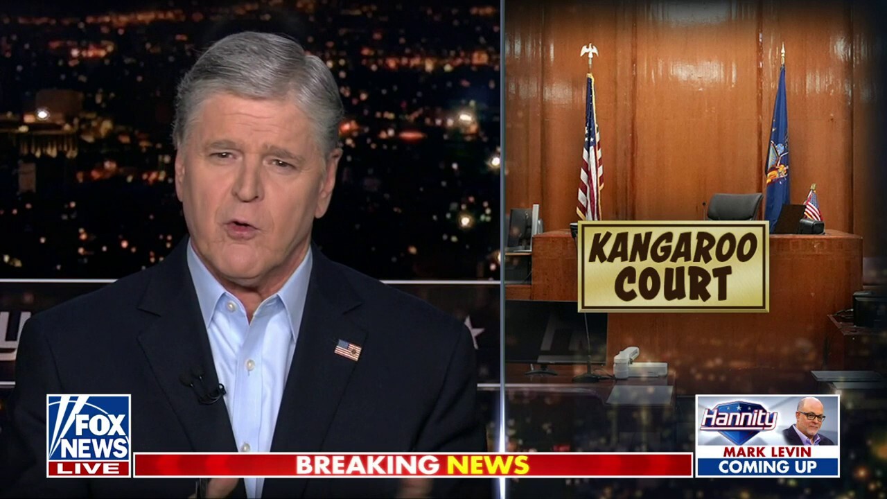 Fox News host Sean Hannity shuts down the 'kangaroo court' following Stormy Daniels' testimony on 'Hannity.'