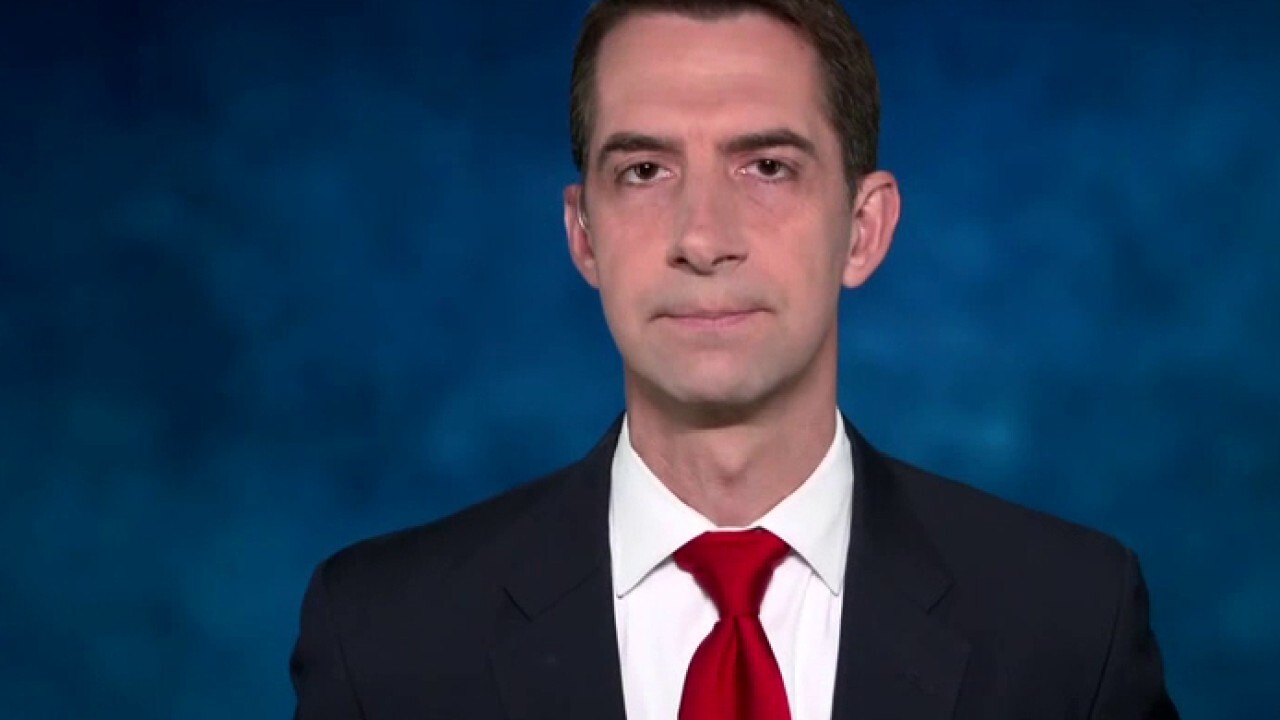 Sen. Cotton calls out Biden for statements contradicting those of defense secretary  