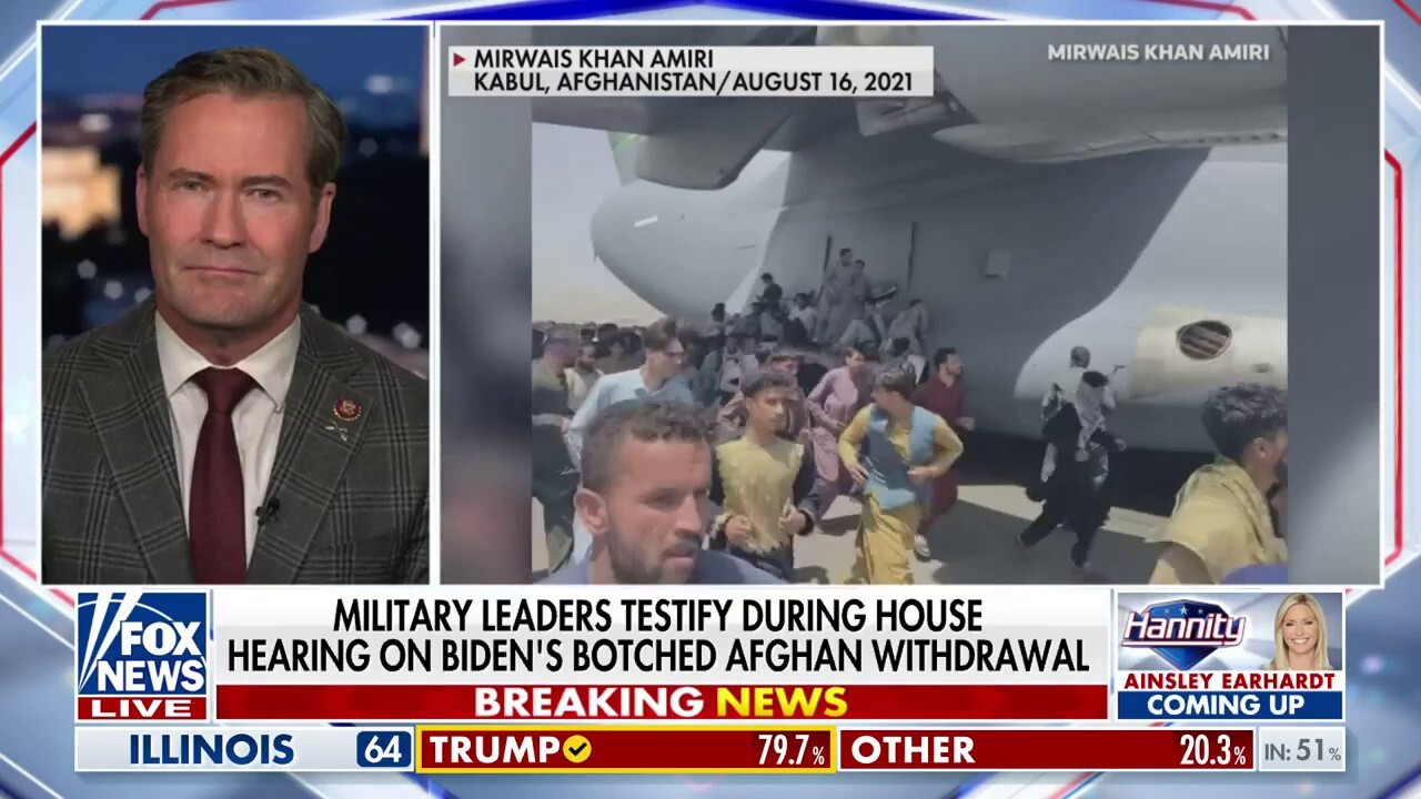 Rep. Mike Waltz: Biden 'ignored' three four-star generals during Afghanistan exit 
