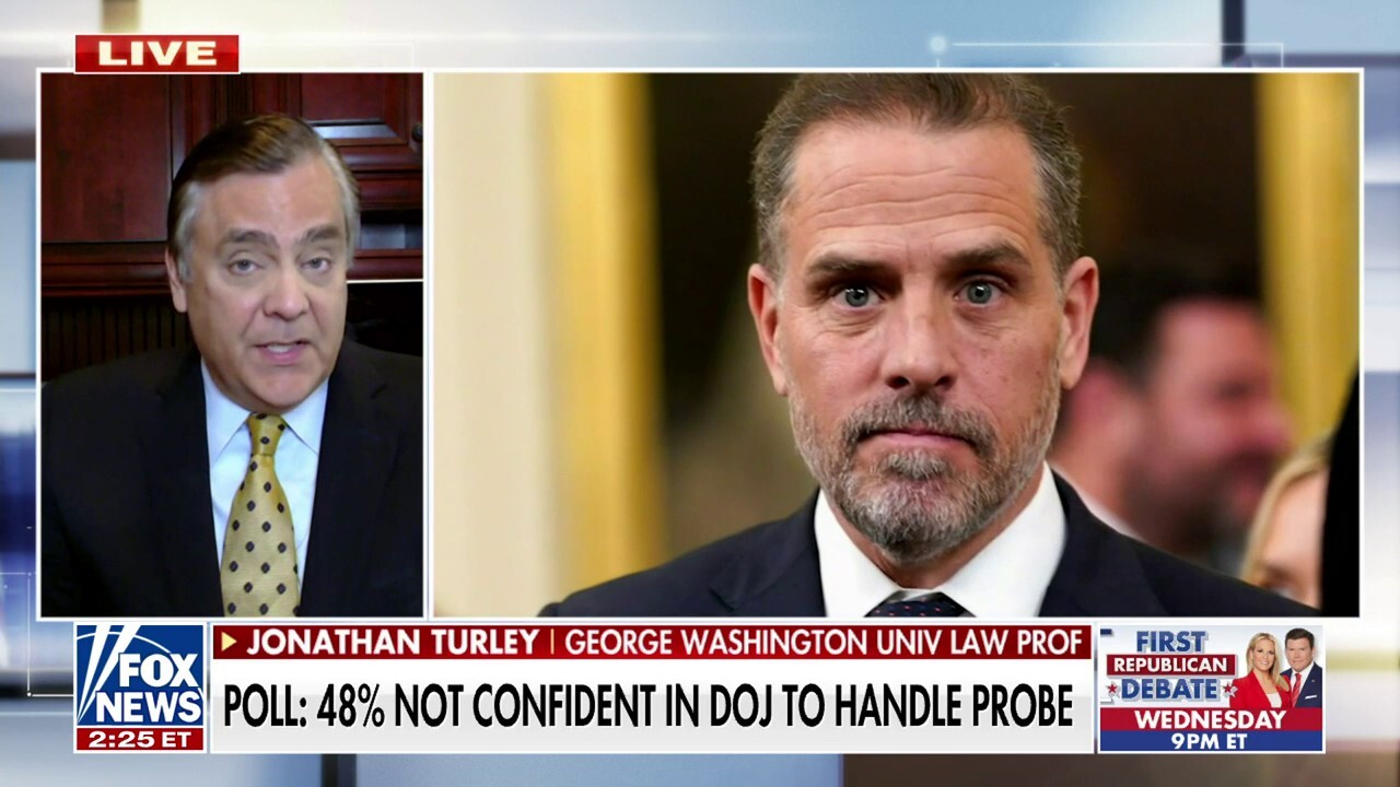 48% of Americans ‘not confident’ that DOJ will handle Hunter Biden probe fairly: Poll