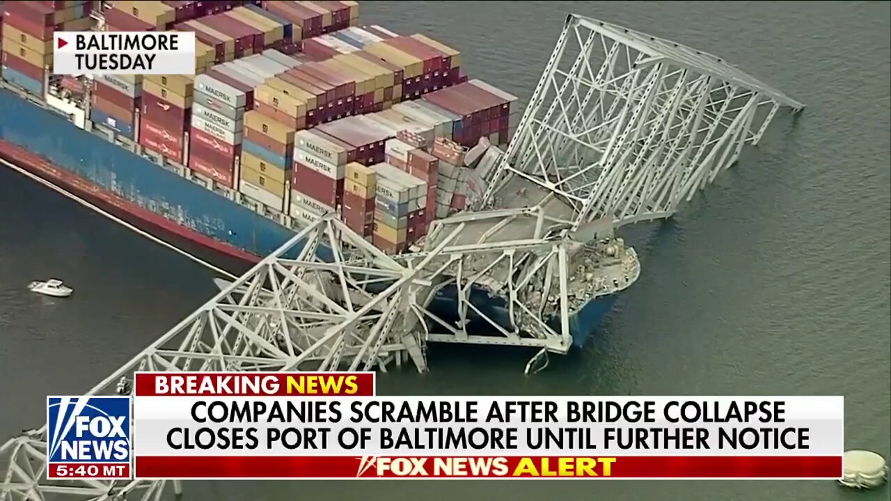 Companies scramble after Baltimore port closed by bridge collapse