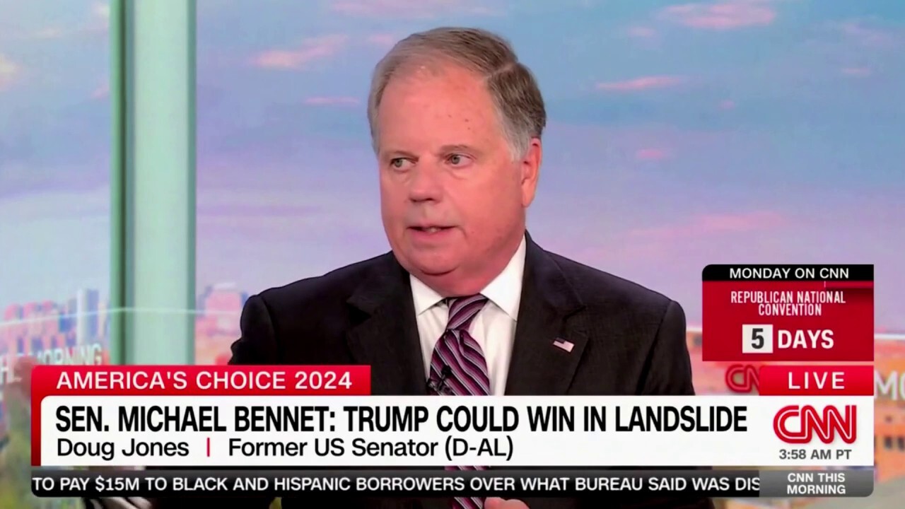 Sen. Doug Jones calls concerns over Biden's health a 'nothingburger' in debate with CNN host