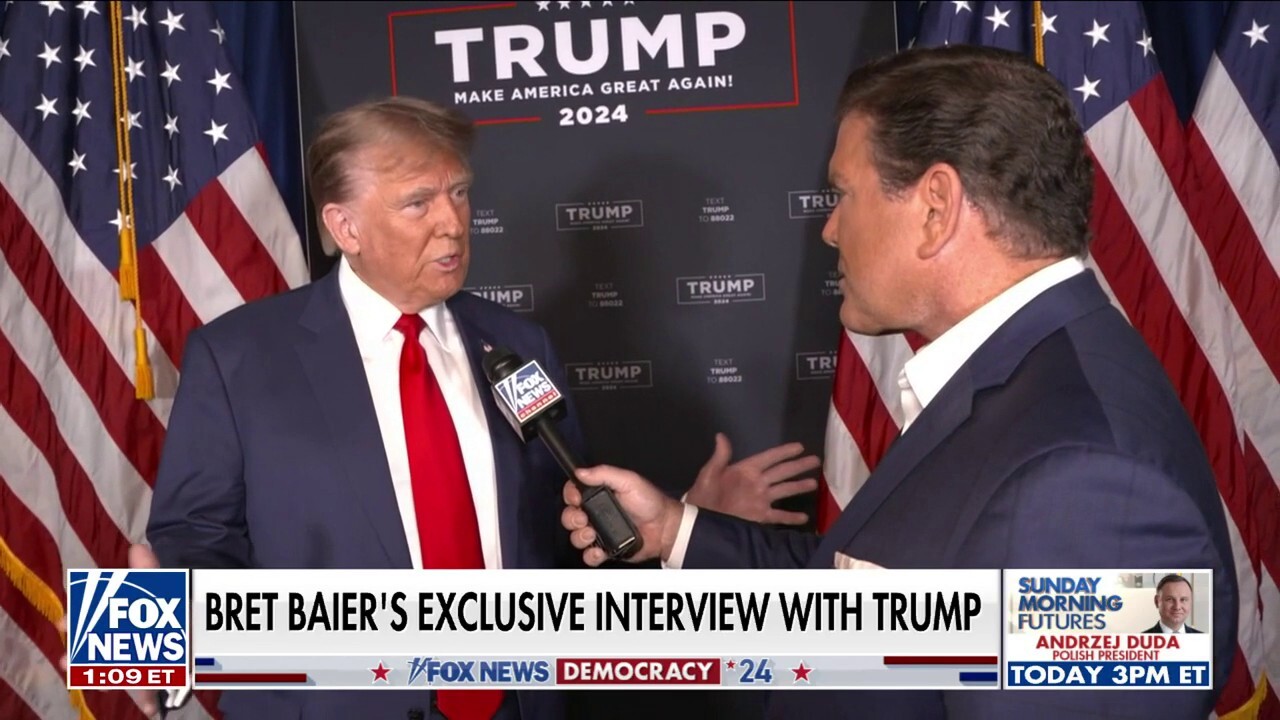 Bret Baier talks legal battles, immunity with Donald Trump