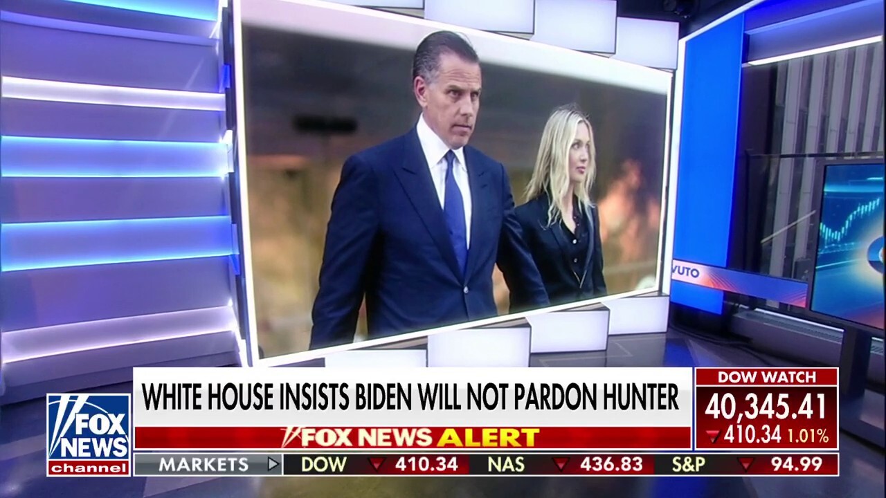 As Hunter faces December sentencing, will Biden stand firm on not pardoning his son?