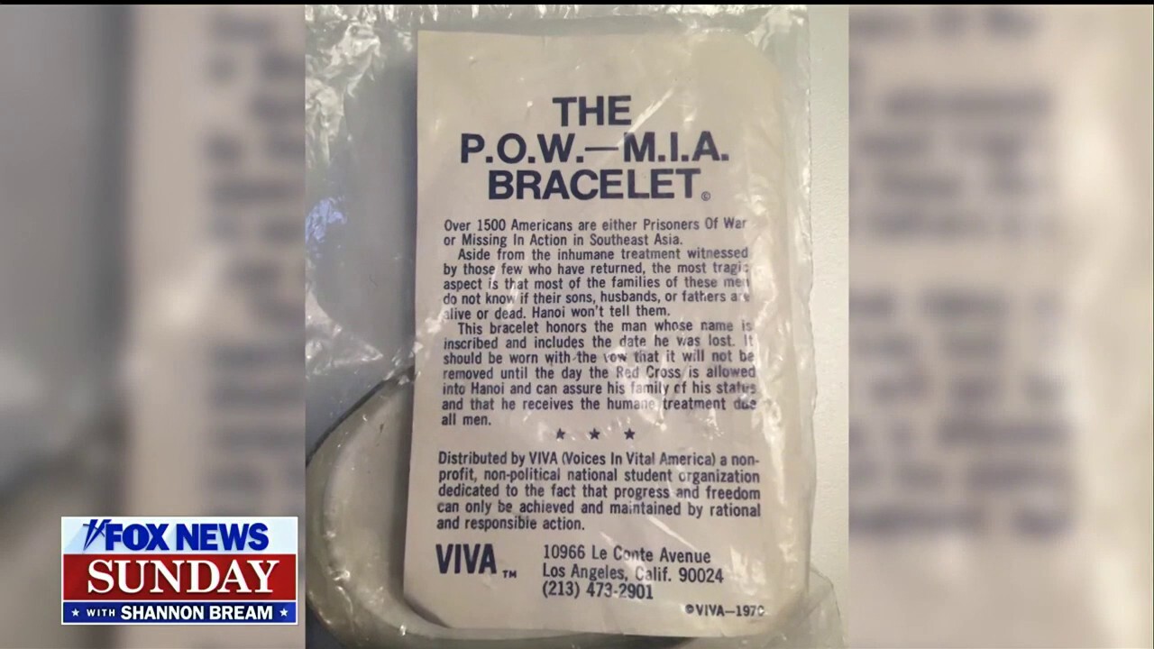 Bracelets honoring Vietnam War POWs united America amid one of the most divisive times in history