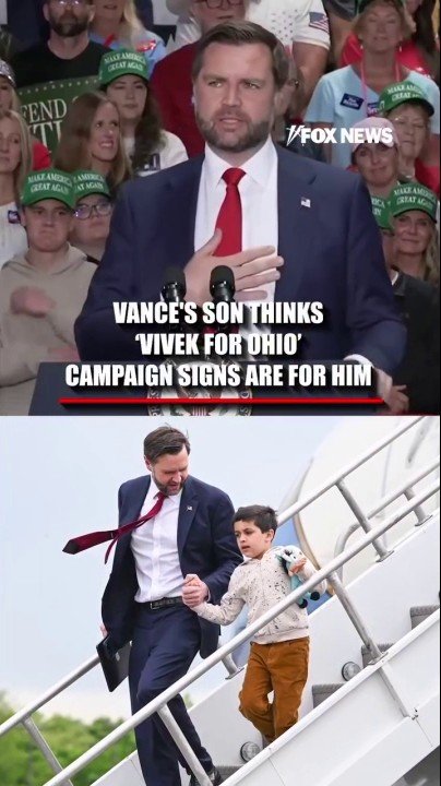 'I REALLY DO LOVE OHIO': JD Vance tells story about his son