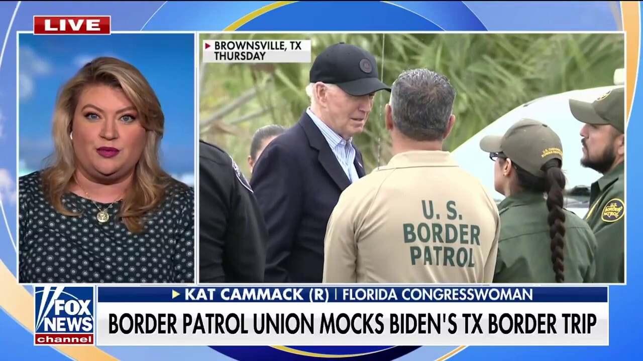 Border Patrol Union mocking Biden 'comes as no surprise': Rep. Kat Cammack