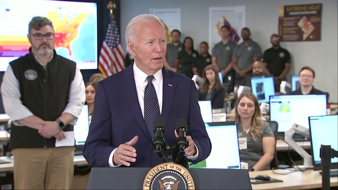 President Biden says people who deny climate change are "either really really dumb or has some other motive"