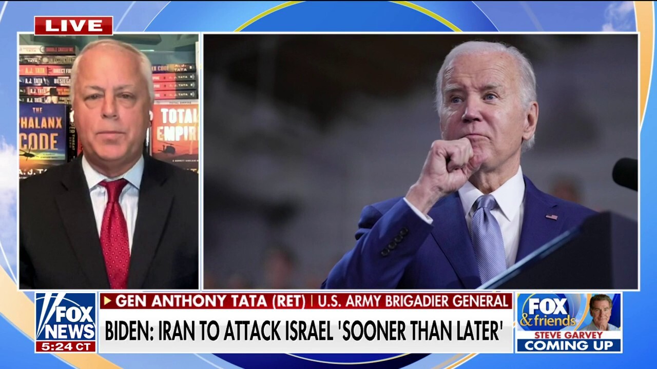 Biden admin's 'utter incompetence'  has brought us to the brink of a global war: Gen. Anthony Tata