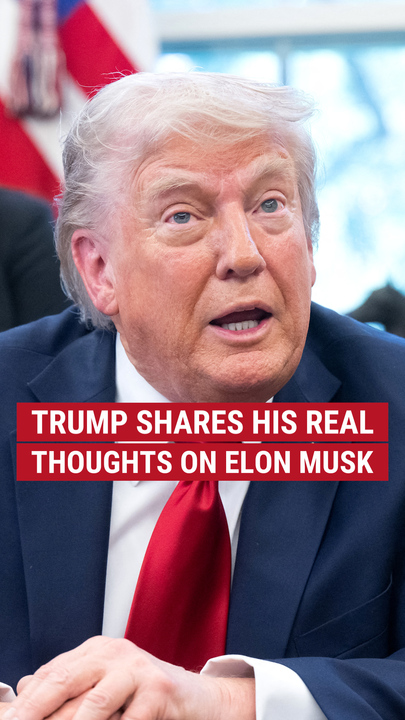President Trump says helium  can't talk  much  highly   of Elon Musk and what helium  has done for America