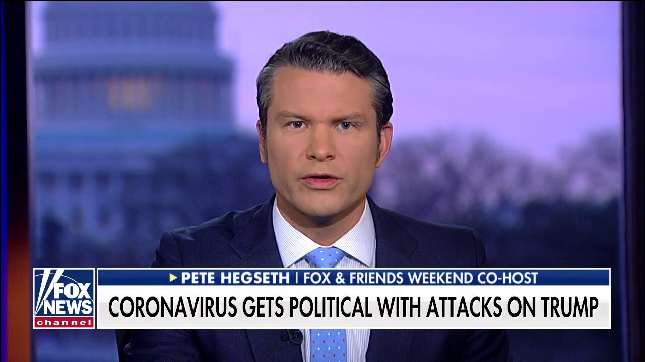 Pete Hegseth: Democrats and media using coronavirus to score political points