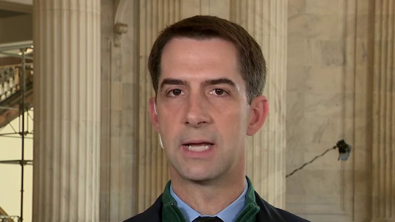 Cotton says he is against Trump’s accusation in the Senate