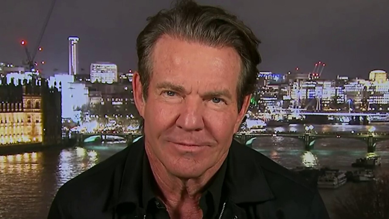 Actor Dennis Quaid reacts to Trump's historic Bronx rally and his upcoming movie, 'Reagan' on 'Jesse Watters Primetime.'