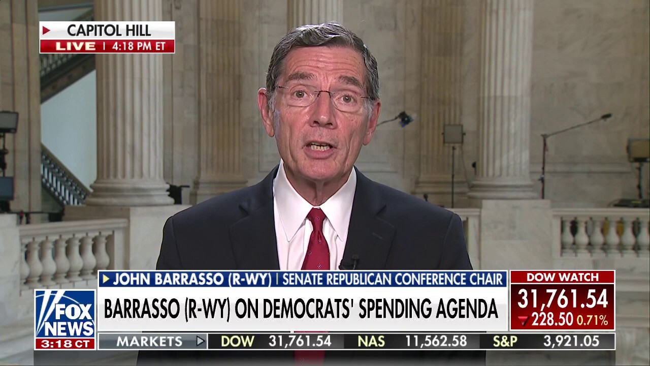 Sen. Barrasso: Americans believe White House and Democrats 'out of touch'