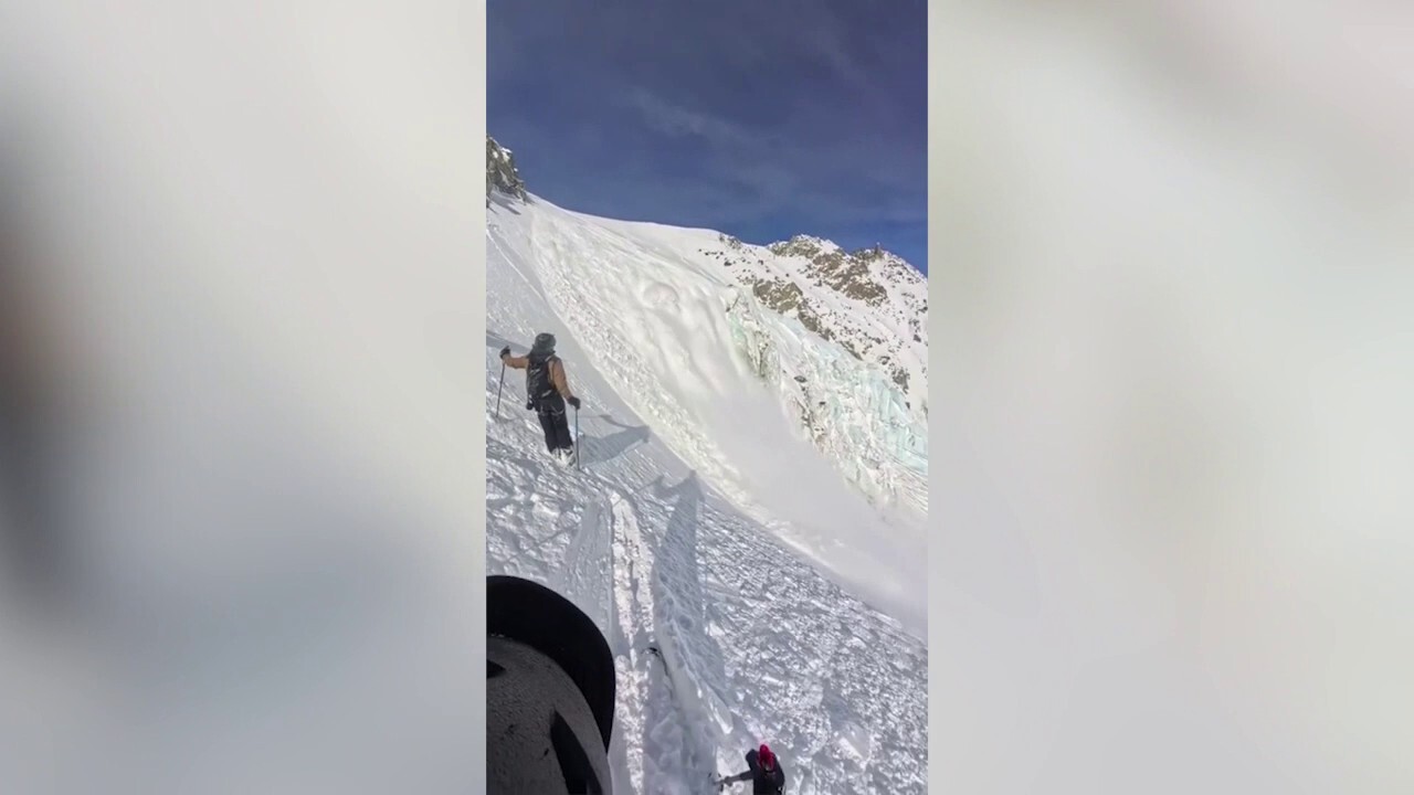 Skier swept away by avalanche