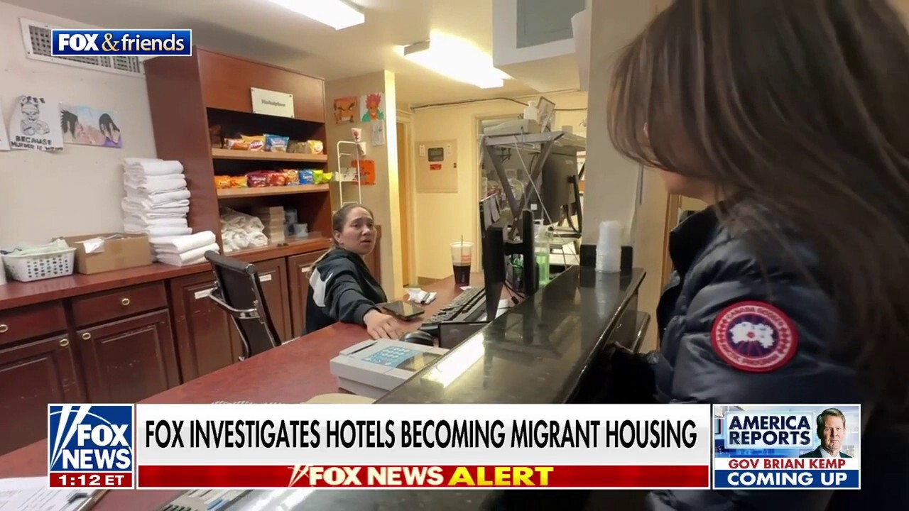 Staffers at unmarked building refuse to answer questions about housing migrants