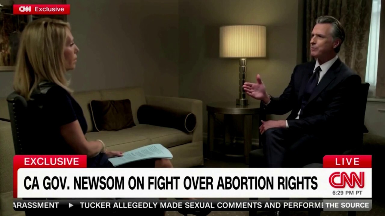 Gavin Newsom calls GOP claims about Dem abortion stance a 'canard'