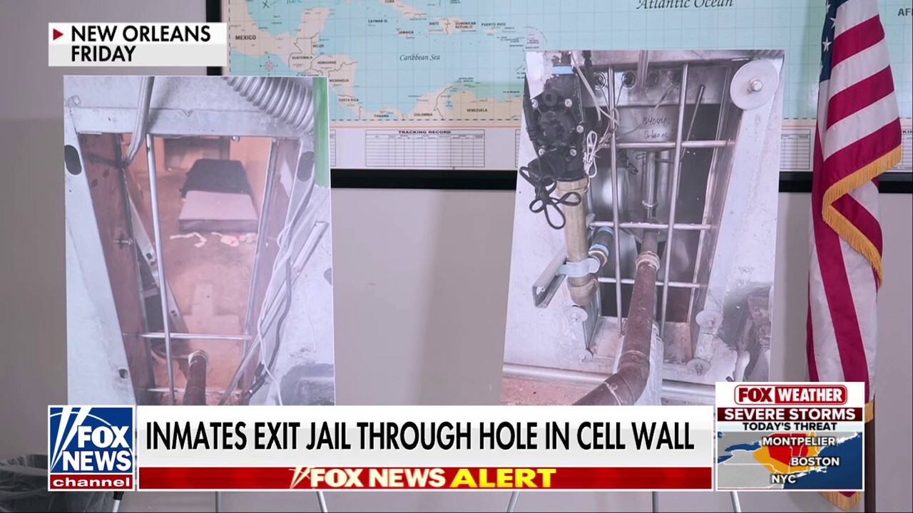 Manhunt continues for 7 escaped inmates from New Orleans jail