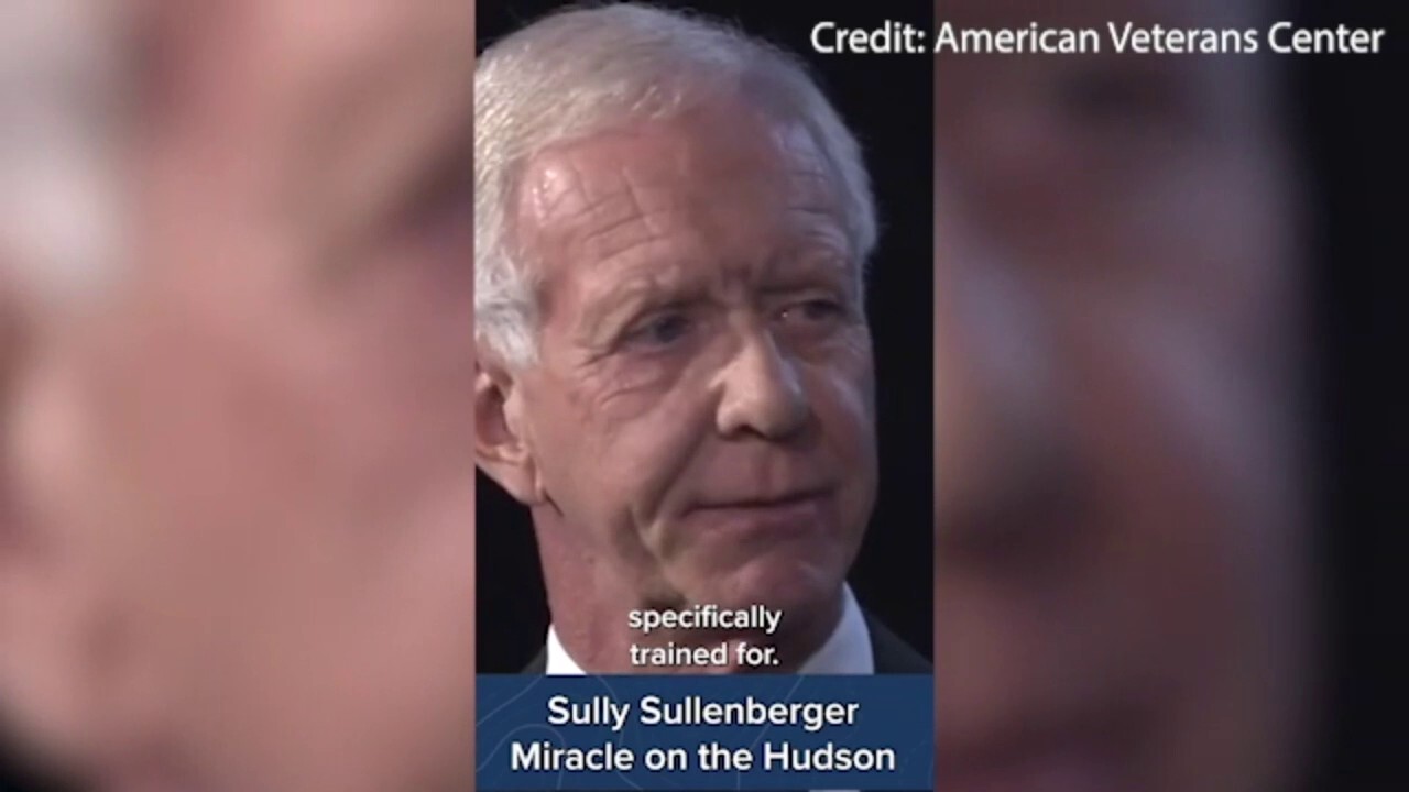 Captain Sully talks about "Miracle on the Hudson"