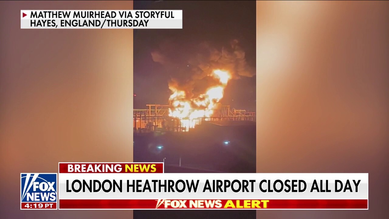 London's Heathrow Airport closed all day after fireball explosion