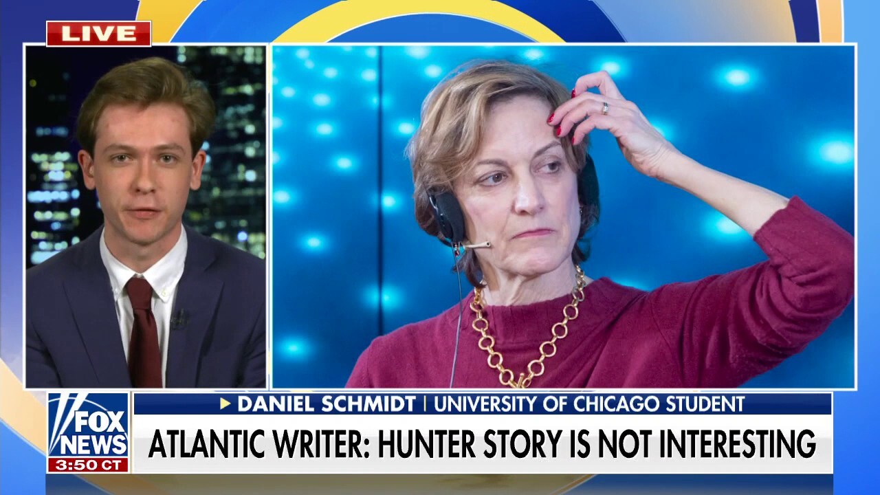 Student challenges Atlantic writer on dismissal of Hunter Biden laptop story, calls out ‘unsurprising’ answer