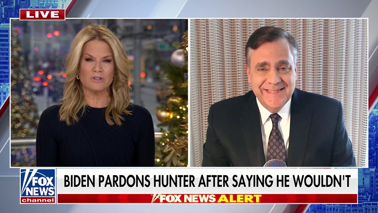 President Biden's pardon of son Hunter is a 'breathtaking act of contempt' for Americans, Jonathan Turley says