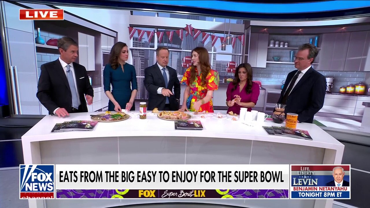 ‘Fox & Friends Weekend’ serves up New Orleans-inspired Super Bowl foods