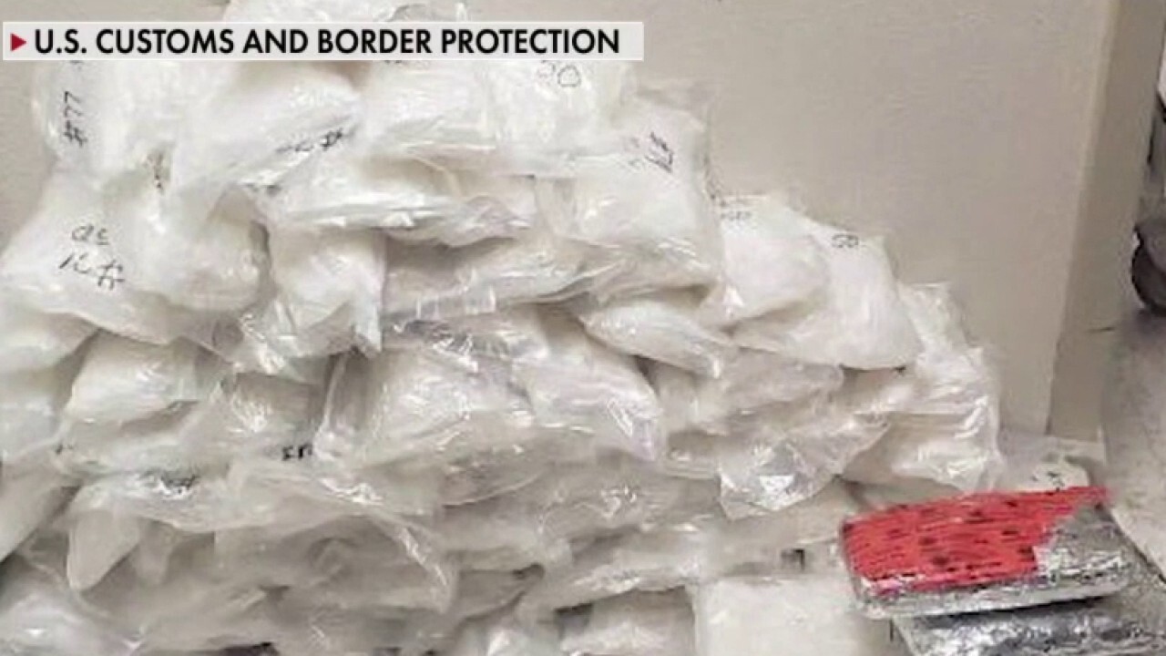 Record amounts of fentanyl seized at southern border as opioid crisis grows
