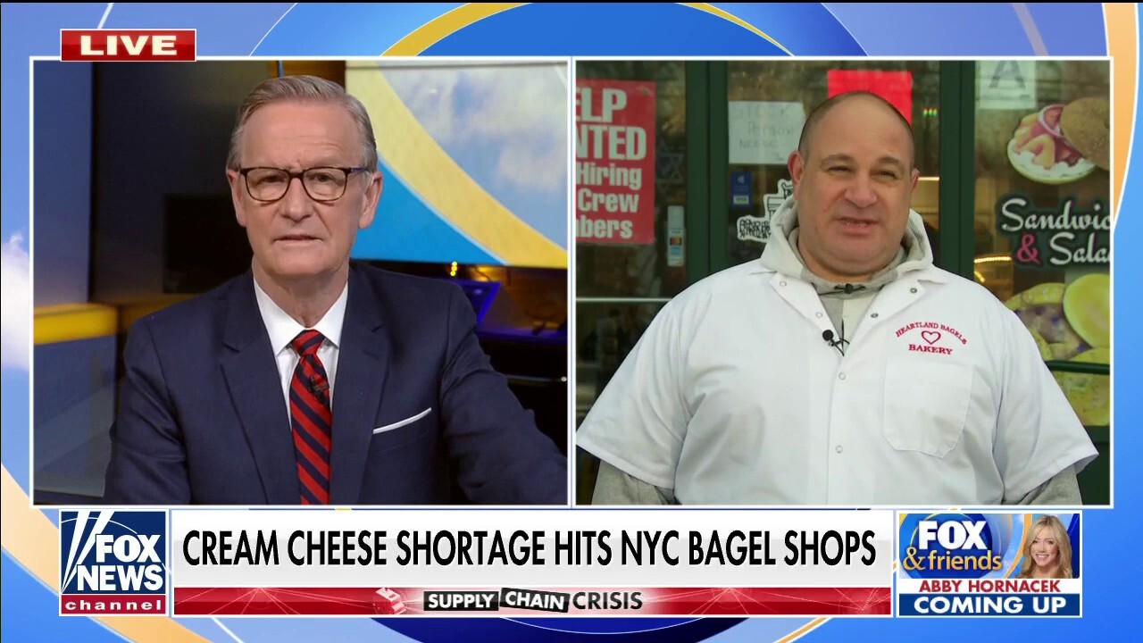 Cream cheese shortage hits NYC bagel shops