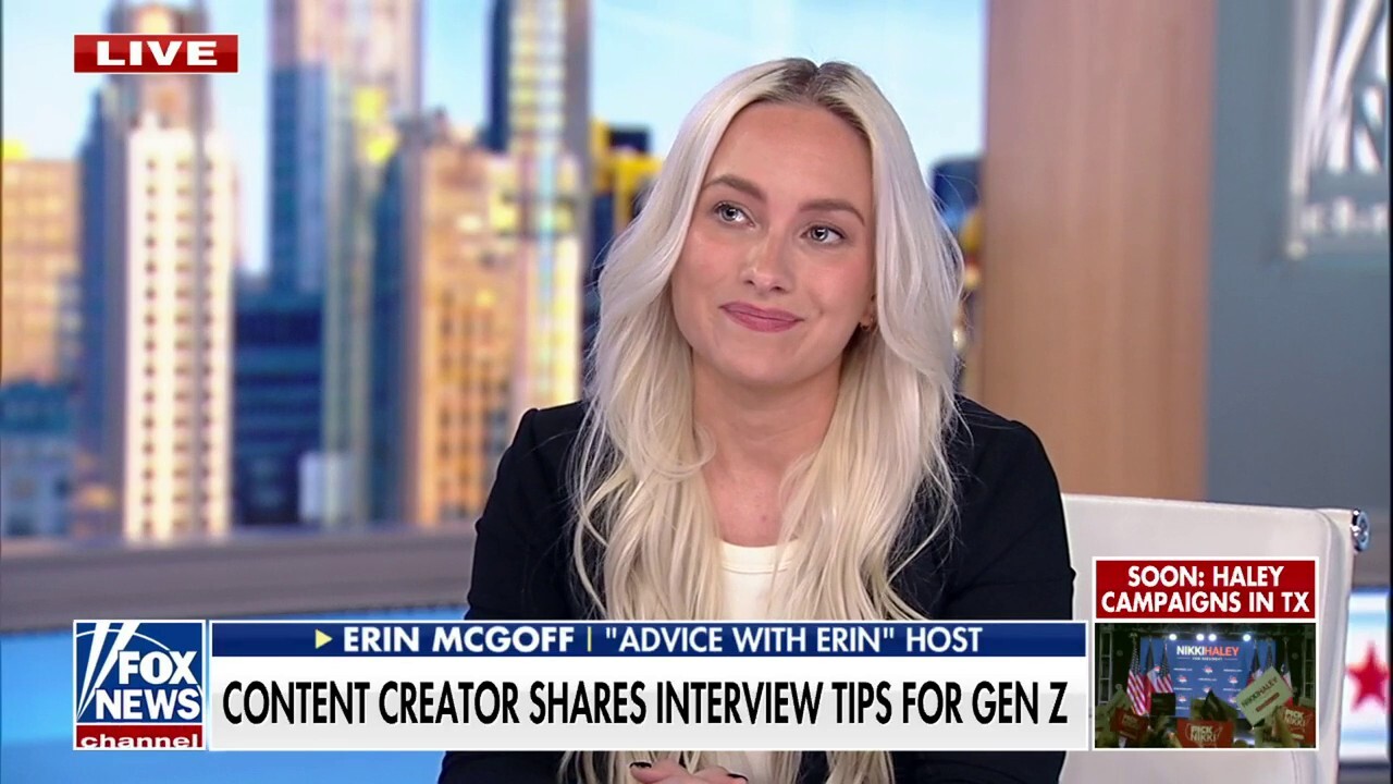 'Advice with Erin' host Erin McGoff on how she helps young adults navigate job interviews and growing careers