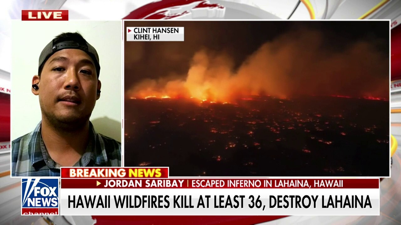 Hawaii wildfire survivor describes escape: Flames were from 'ocean to mountain'