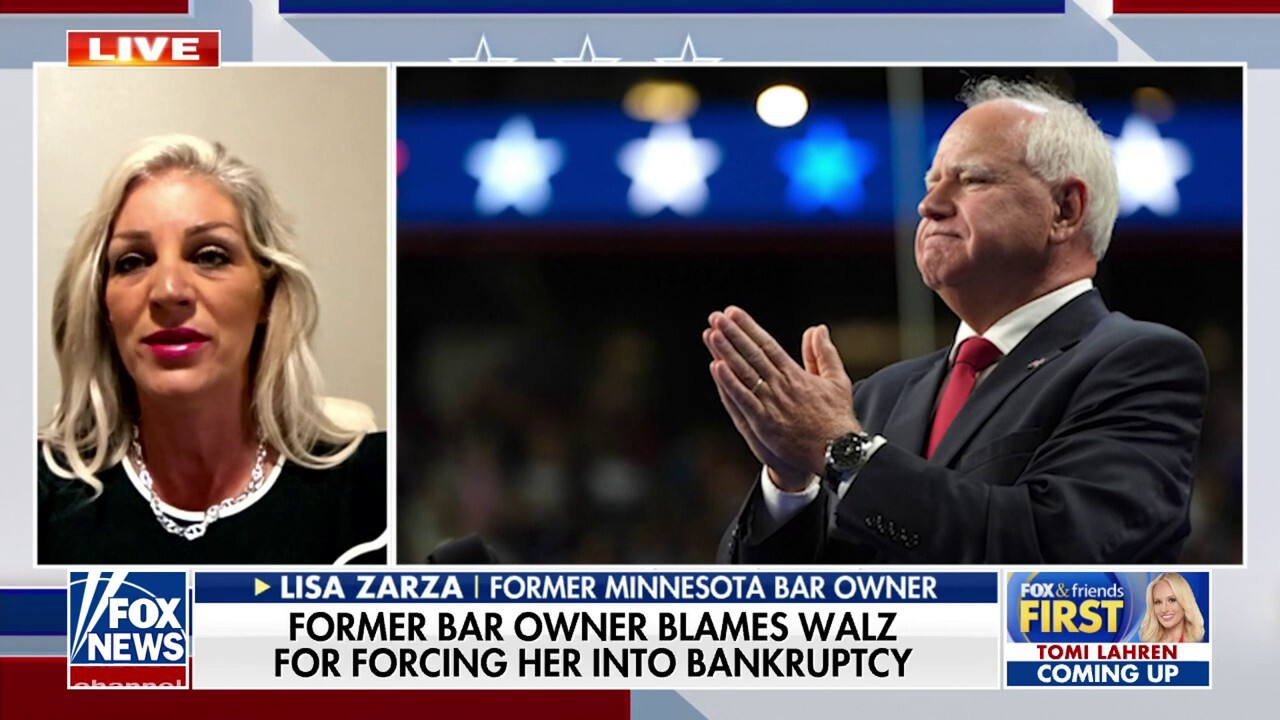 Former Minnesota bar owner slams Tim Walz for forcing her into bankruptcy: 'Evil'